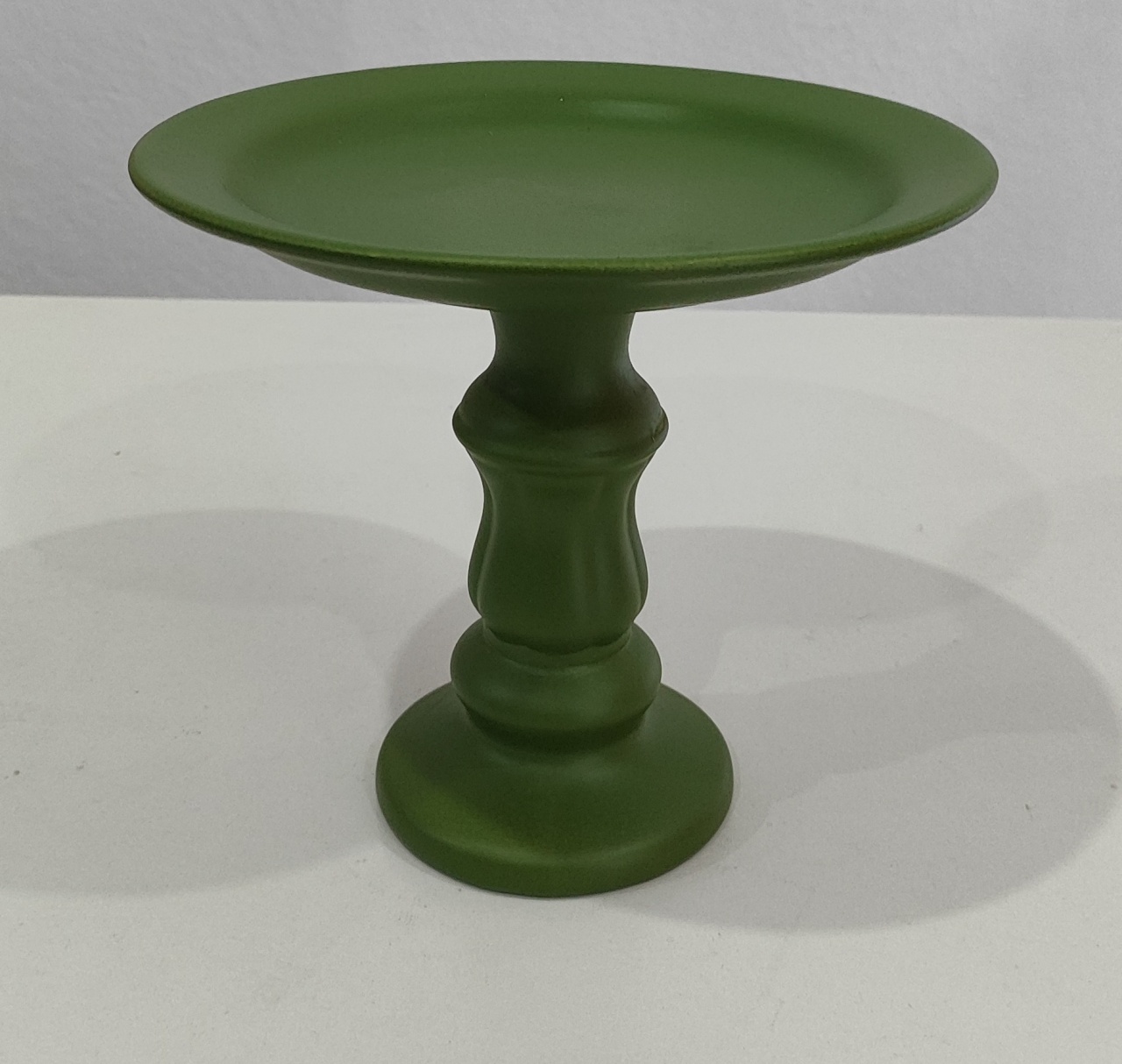 Suporte Para Doce Verde Musgo 19×15Cm - Wanusa Nunes Andrade