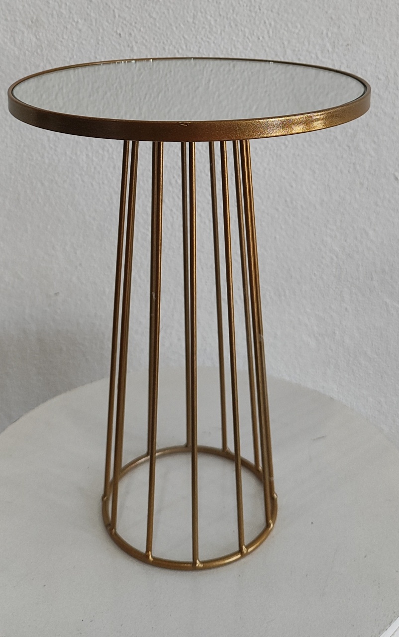 Suporte Para Doce Alta Pés Dourado G - Wanusa Nunes Andrade