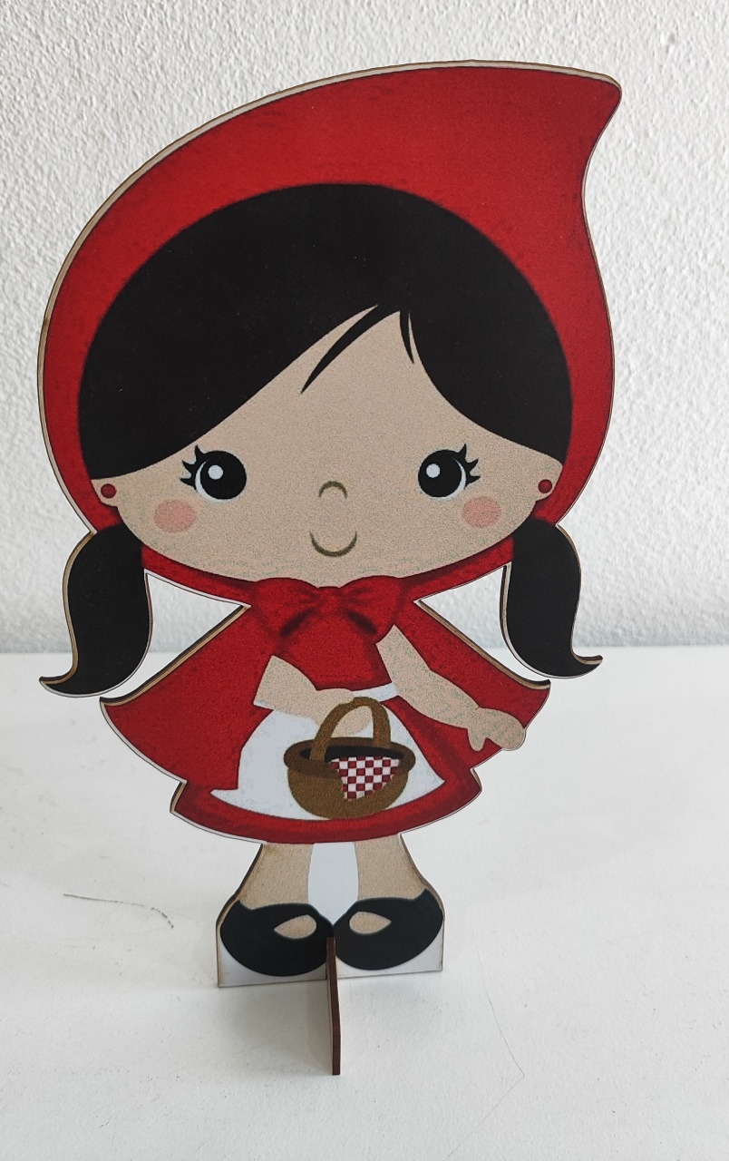 Display Mdf Chapeuzinho - Wanusa Nunes Andrade