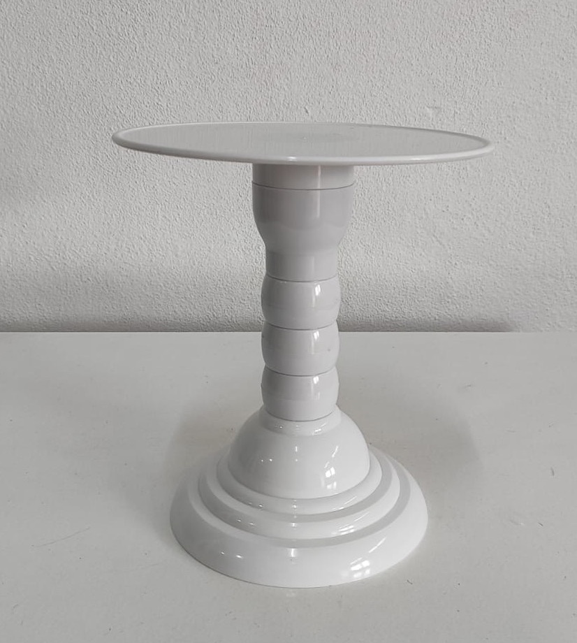 Boleira Abs Royale Branco 22Cm - Wanusa Nunes Andrade