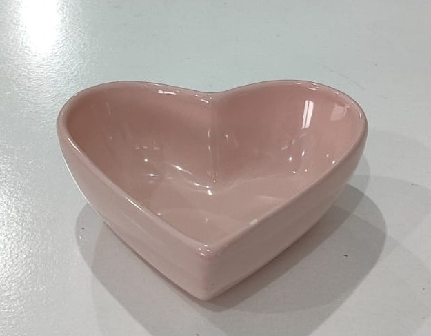 Coração Fundo Liso Rosa - Wanusa Nunes Andrade