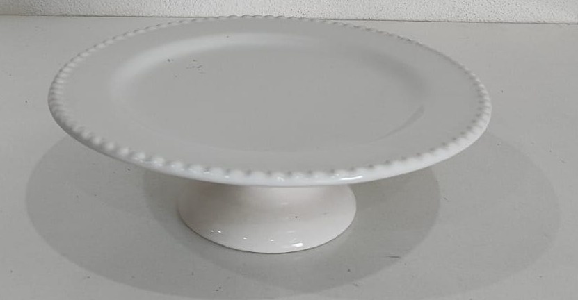 Boleira G Branca Baixa 27X7Cm - Wanusa Nunes Andrade