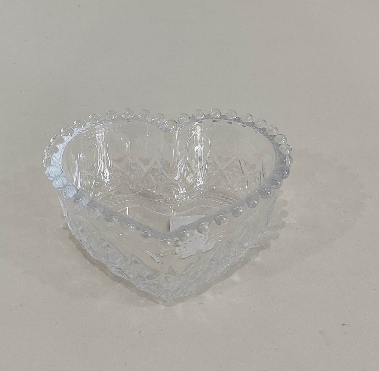 Suporte Para Doce Coração Cristal  - Wanusa Nunes Andrade