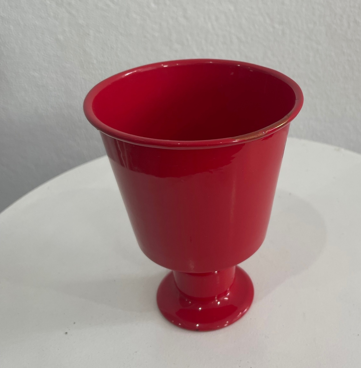 Vaso Alumínio P Vermelho - Wanusa Nunes Andrade