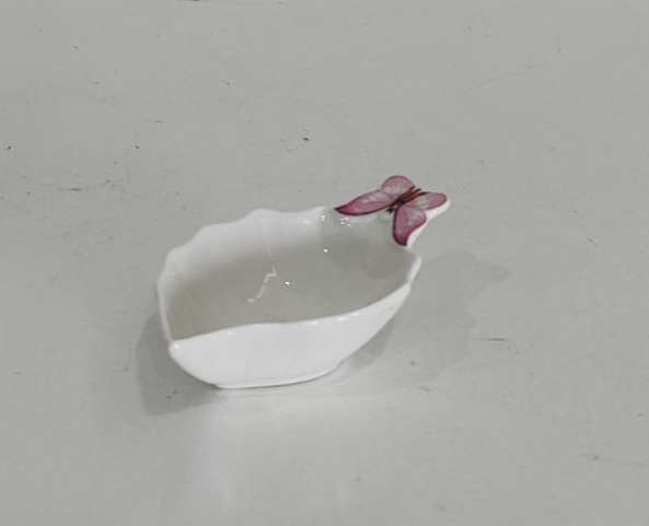Suporte Para Doce Mini Folha Borboleta - Wanusa Nunes Andrade
