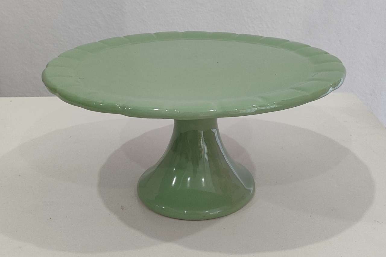 Boleira G Verde Eucalipto 28×13Cm - Wanusa Nunes Andrade