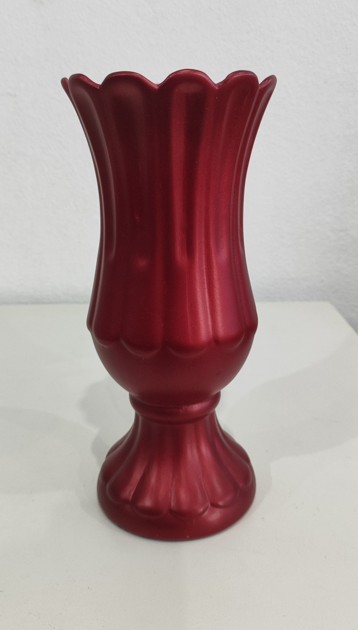 Vaso M Vermelho Cintilante  - Wanusa Nunes Andrade