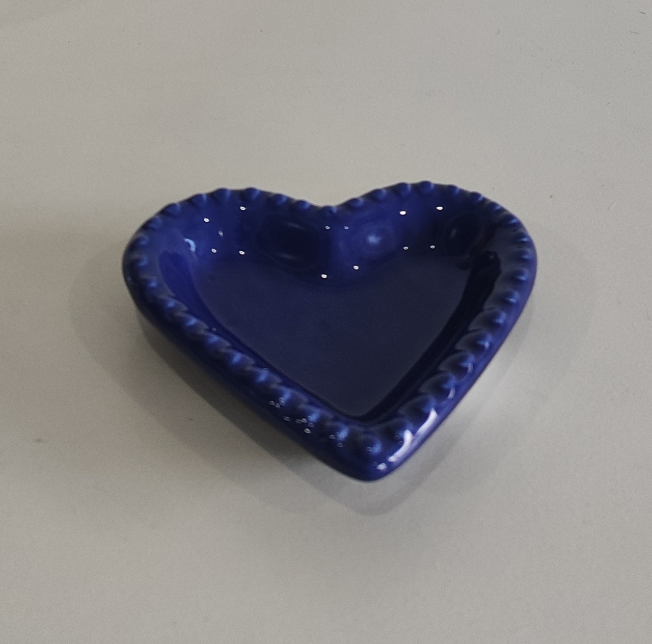 Suporte Para Doce Azul Royal Retangular 25X12Cm - Wanusa Nunes Andrade