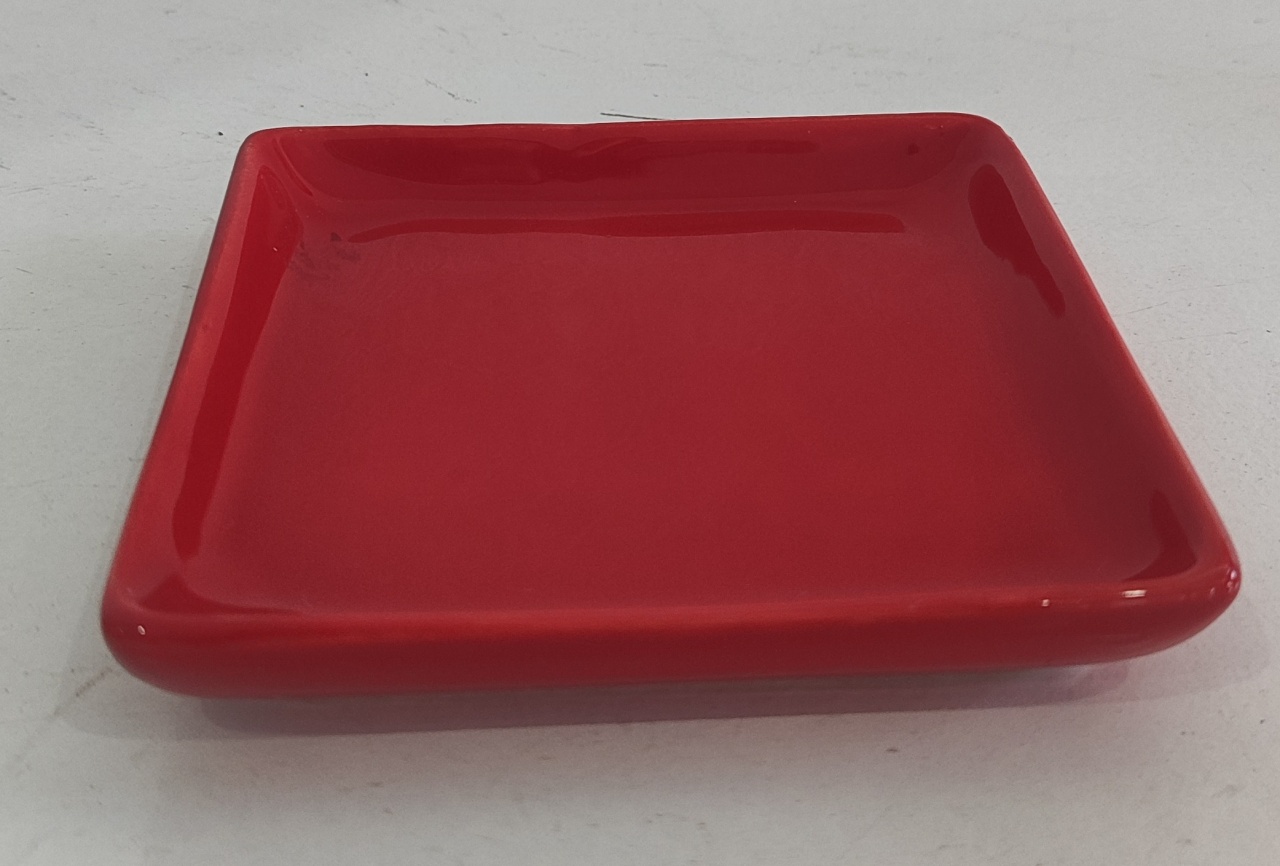 Suporte Para Doce Quadrado Vermelho - Wanusa Nunes Andrade