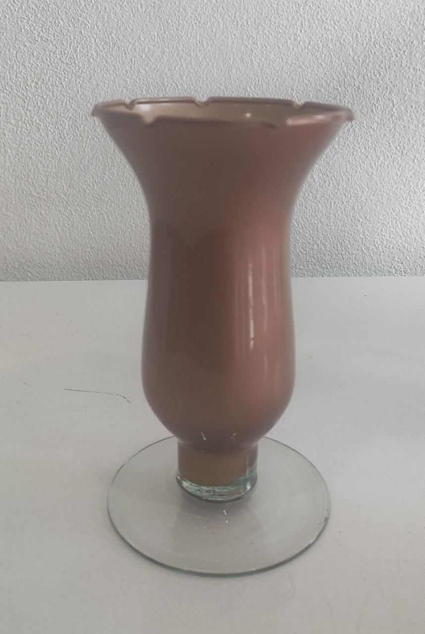 Vaso Marron Cintilante   - Wanusa Nunes Andrade