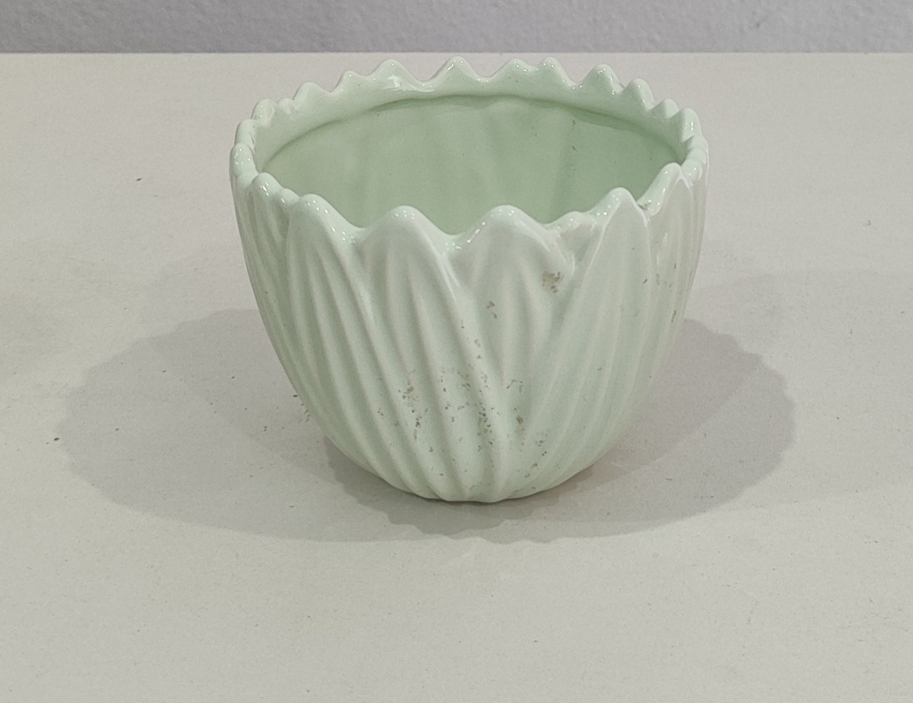 Vaso Baixo Verde Piscina - Wanusa Nunes Andrade