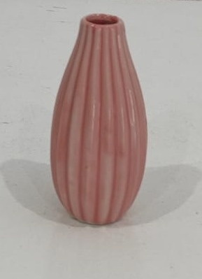 Vaso Mini Frisado Rosa - Wanusa Nunes Andrade