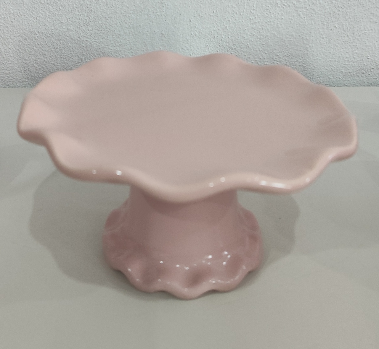 Suporte Para Doce Ondulada Rosa - Wanusa Nunes Andrade