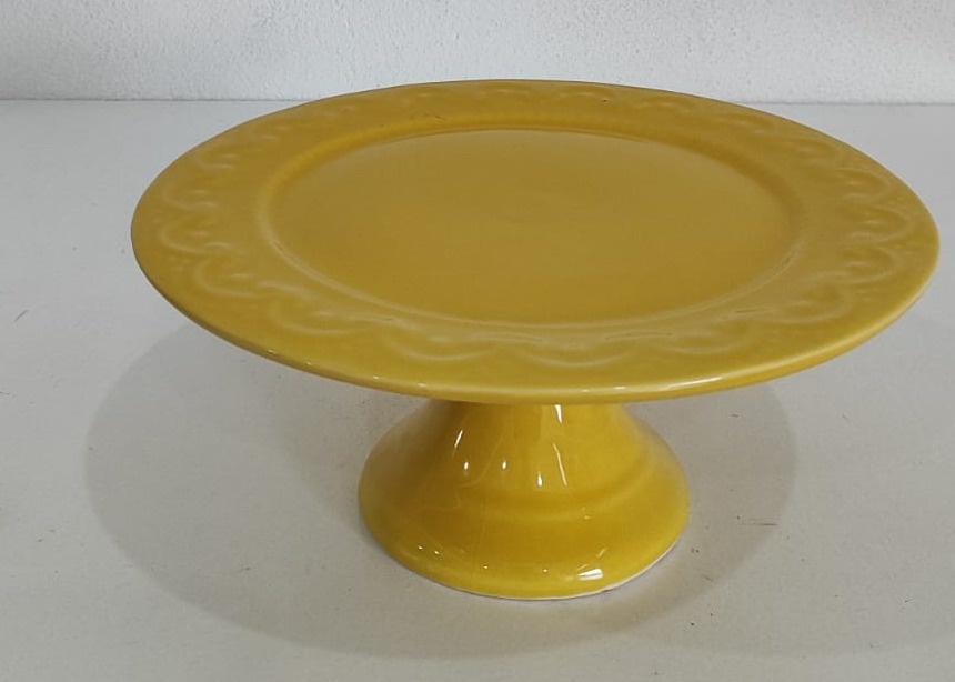 Boleira M Amarelo 10X25Cm  - Wanusa Nunes Andrade
