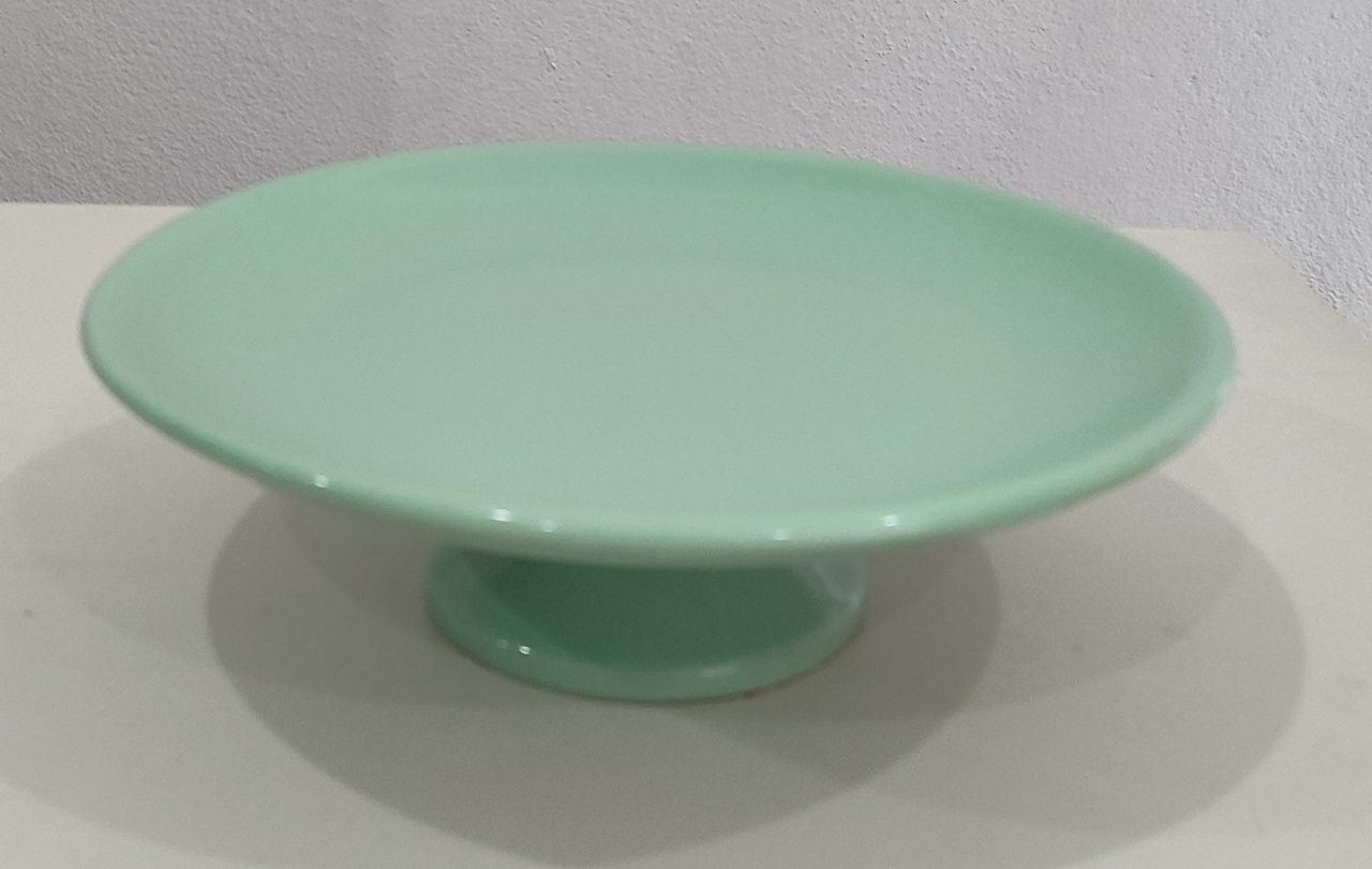 Boleira M Verde Piscina 26×6Cm - Wanusa Nunes Andrade