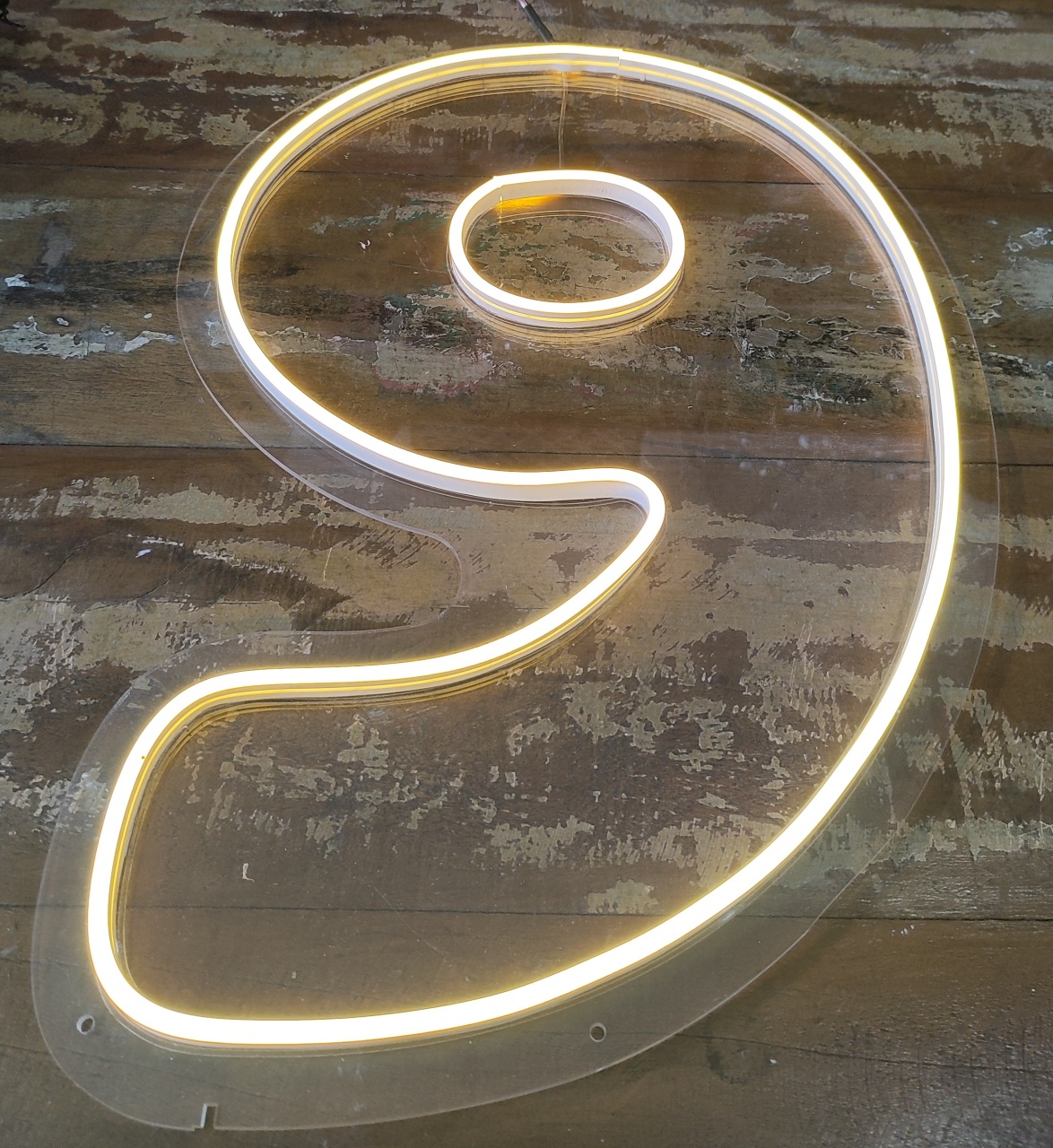 Número 9 de Led  - Wanusa Nunes Andrade