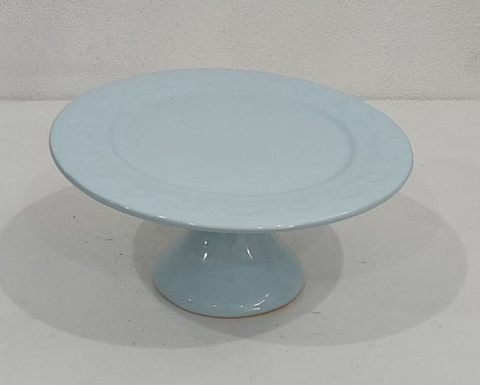 Boleira M Azul 10X25Cm  - Wanusa Nunes Andrade
