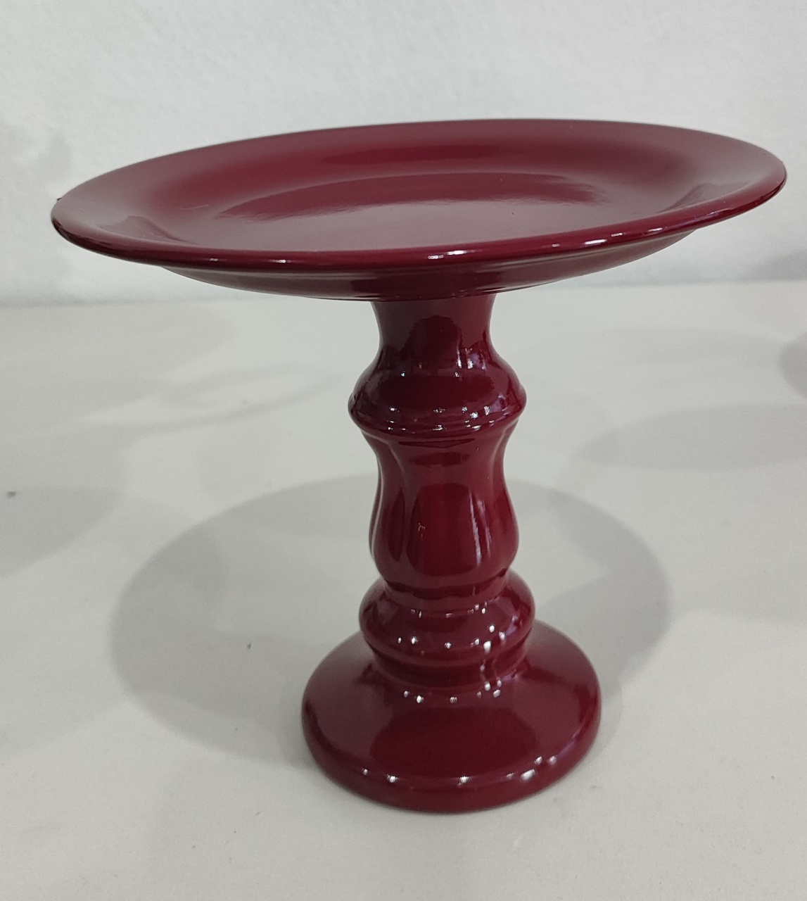 Suporte Para Doce Alta Vinho - Wanusa Nunes Andrade