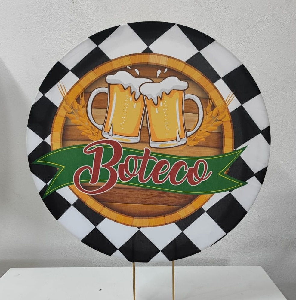 Painel 50Cm -Boteco - Wanusa Nunes Andrade