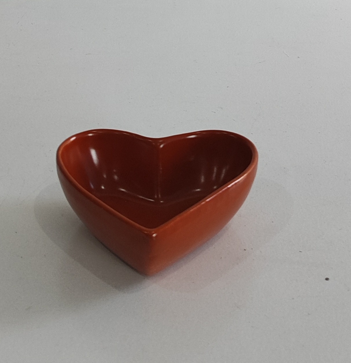 Suporte Para Doce Coração Terracota  - Wanusa Nunes Andrade