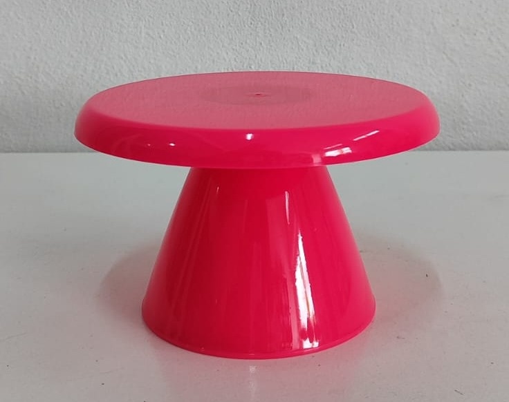 Bandeja Abs Cone Baixa Pink - Wanusa Nunes Andrade