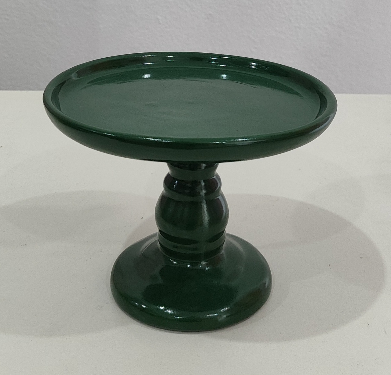 Suporte Para Doce Verde Escuro P  - Wanusa Nunes Andrade
