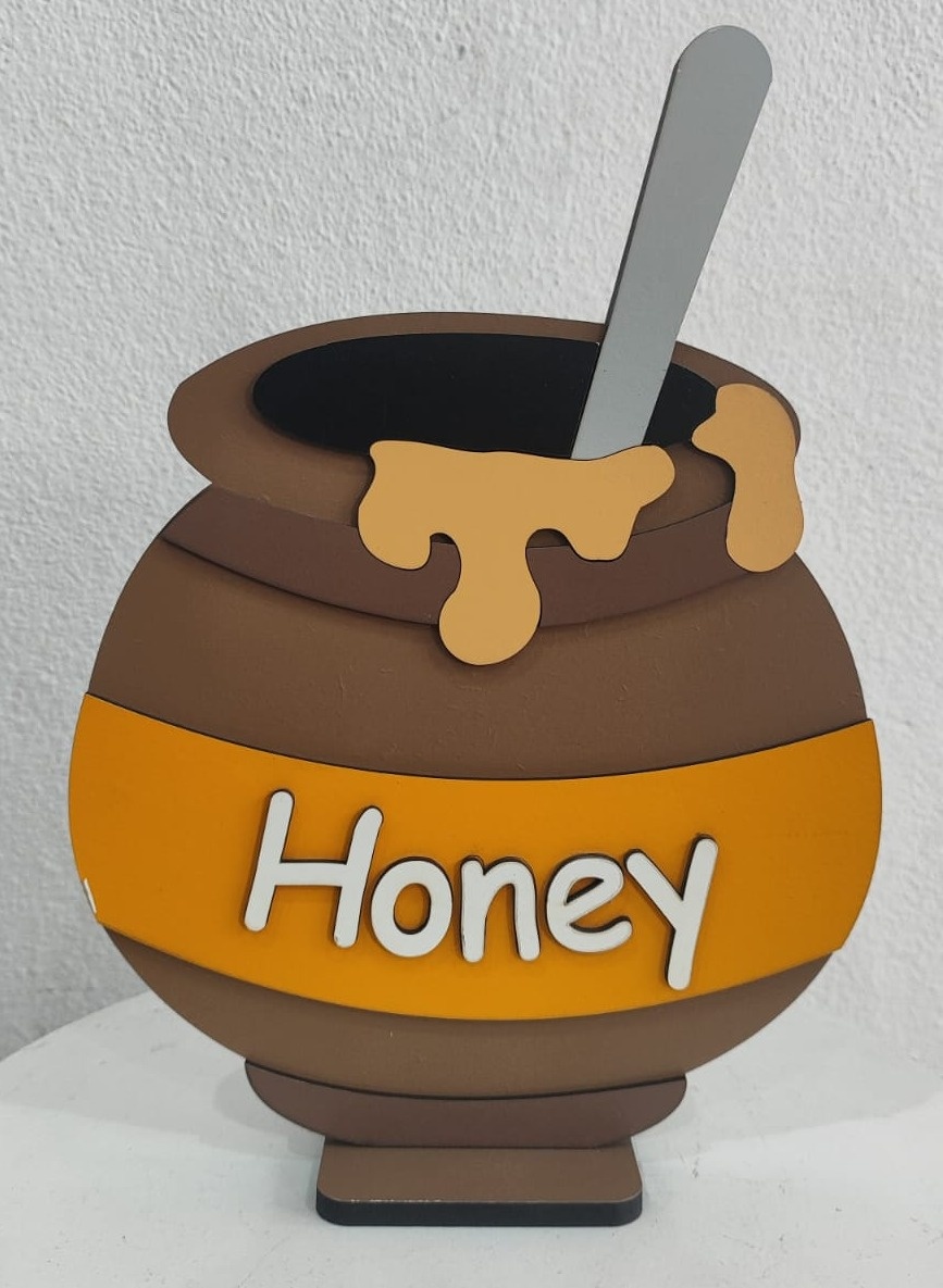 Display Mdf de Mesa Pote Mel - Wanusa Nunes Andrade