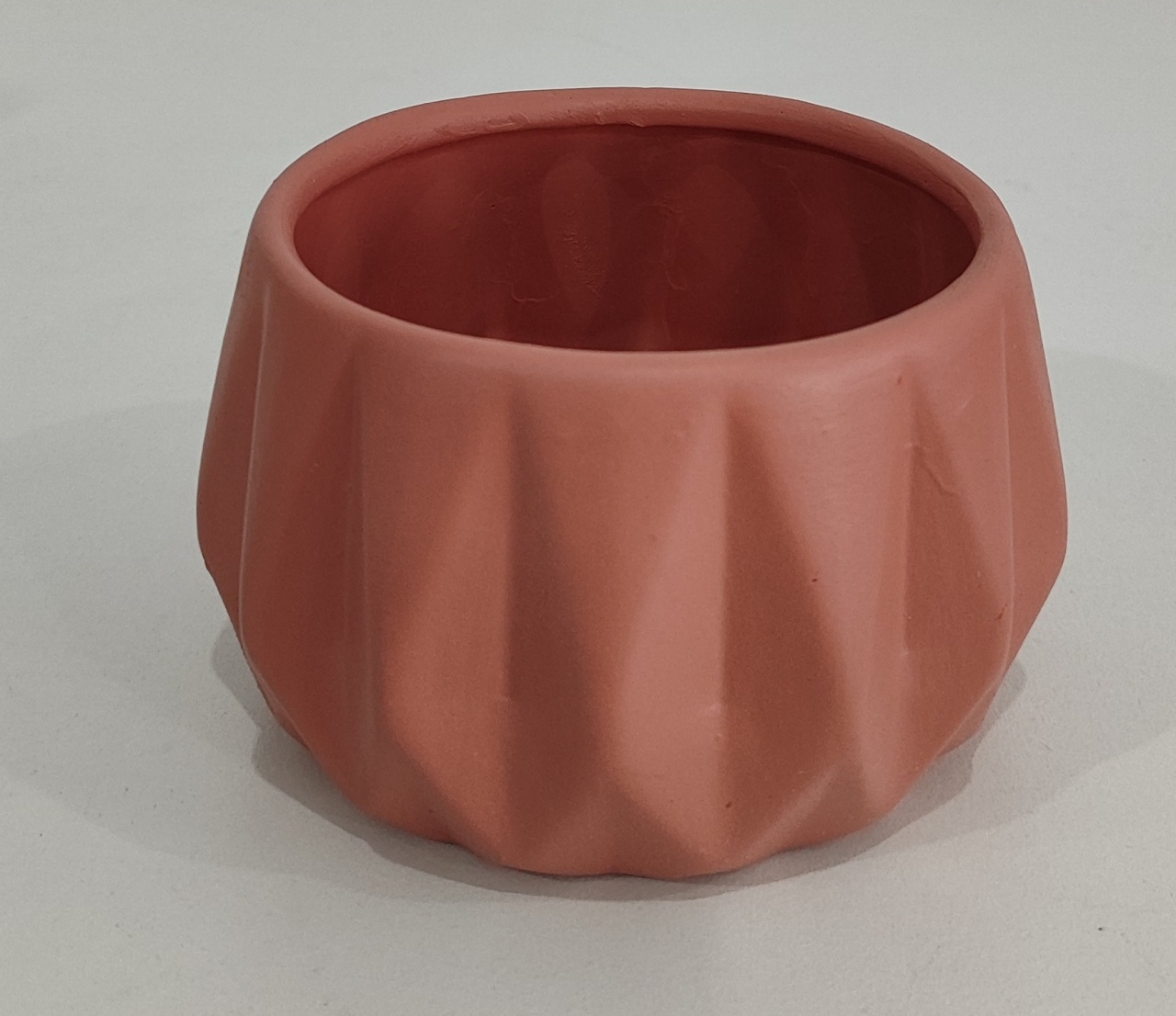 Vaso Baixo Terracota - Wanusa Nunes Andrade