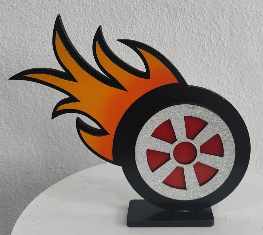 Display Mdf de Mesa Carros - Wanusa Nunes Andrade