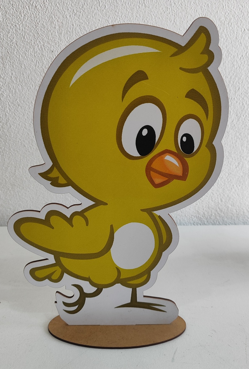 Display Mdf de Mesa Galinha Pintadinha Piu Piu - Wanusa Nunes Andrade