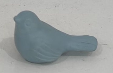 Passarinho P Azul Gesso - Wanusa Nunes Andrade