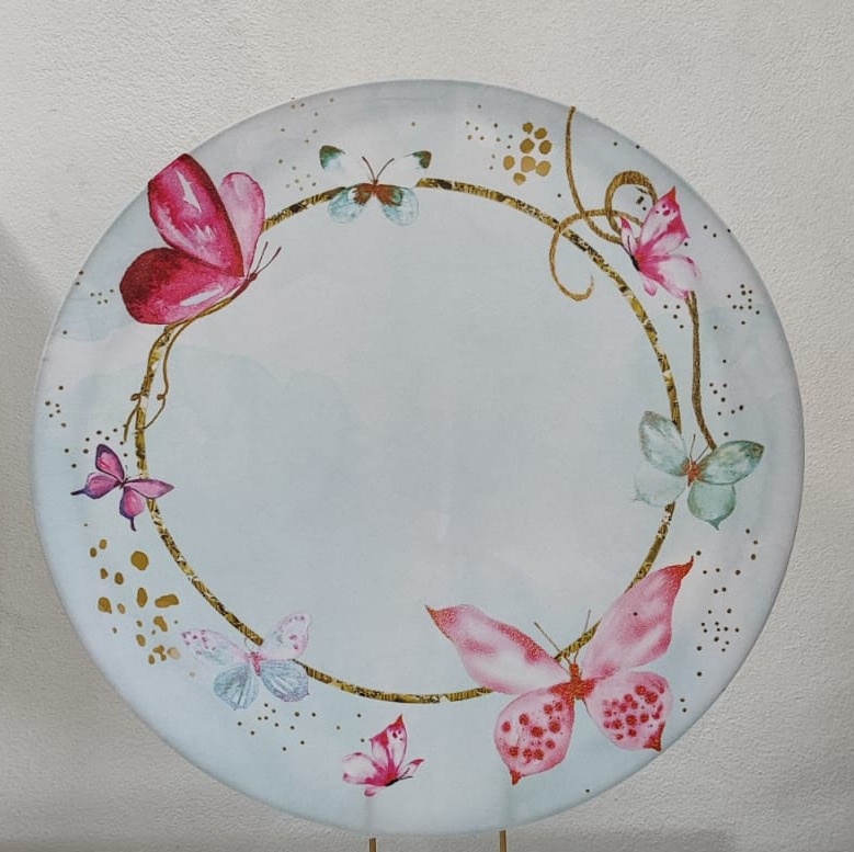 Painel 50Cm - Borboleta - Wanusa Nunes Andrade