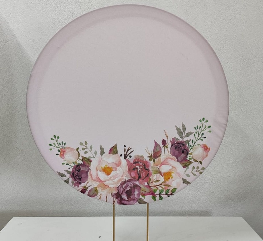 Painel 50Cm -Floral - Wanusa Nunes Andrade