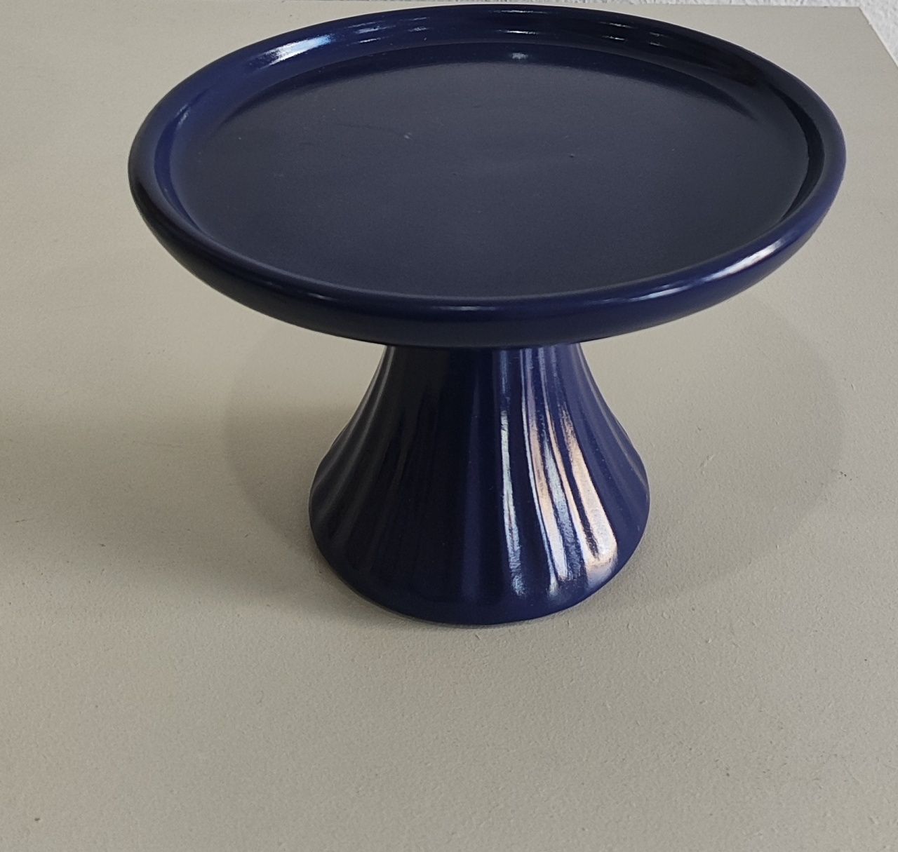 Suporte Para Doce Lisa Azul Royal - Wanusa Nunes Andrade
