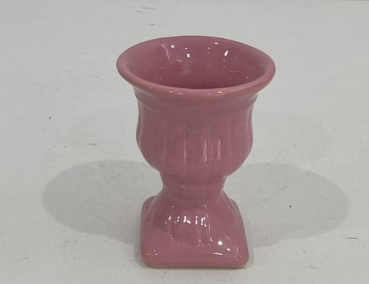 Vaso Grego Mini 10X5Cm Rosa - Wanusa Nunes Andrade