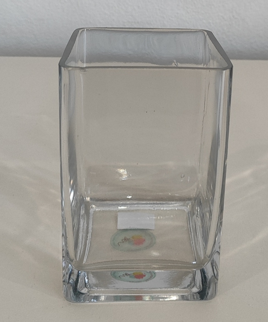 Vaso Quadrado Cristal P - Wanusa Nunes Andrade