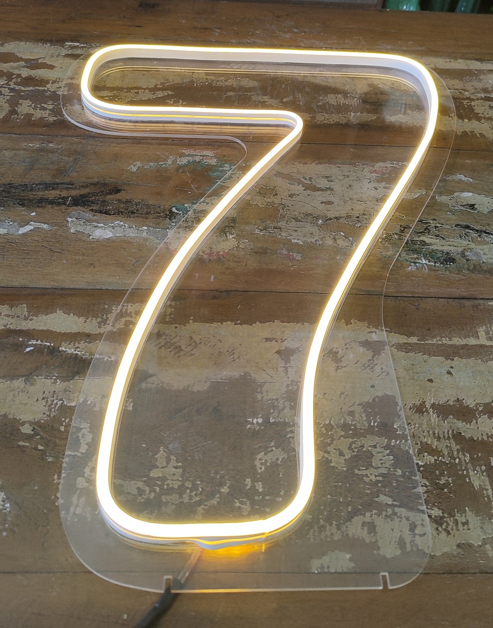 Número 7 de Led - Wanusa Nunes Andrade