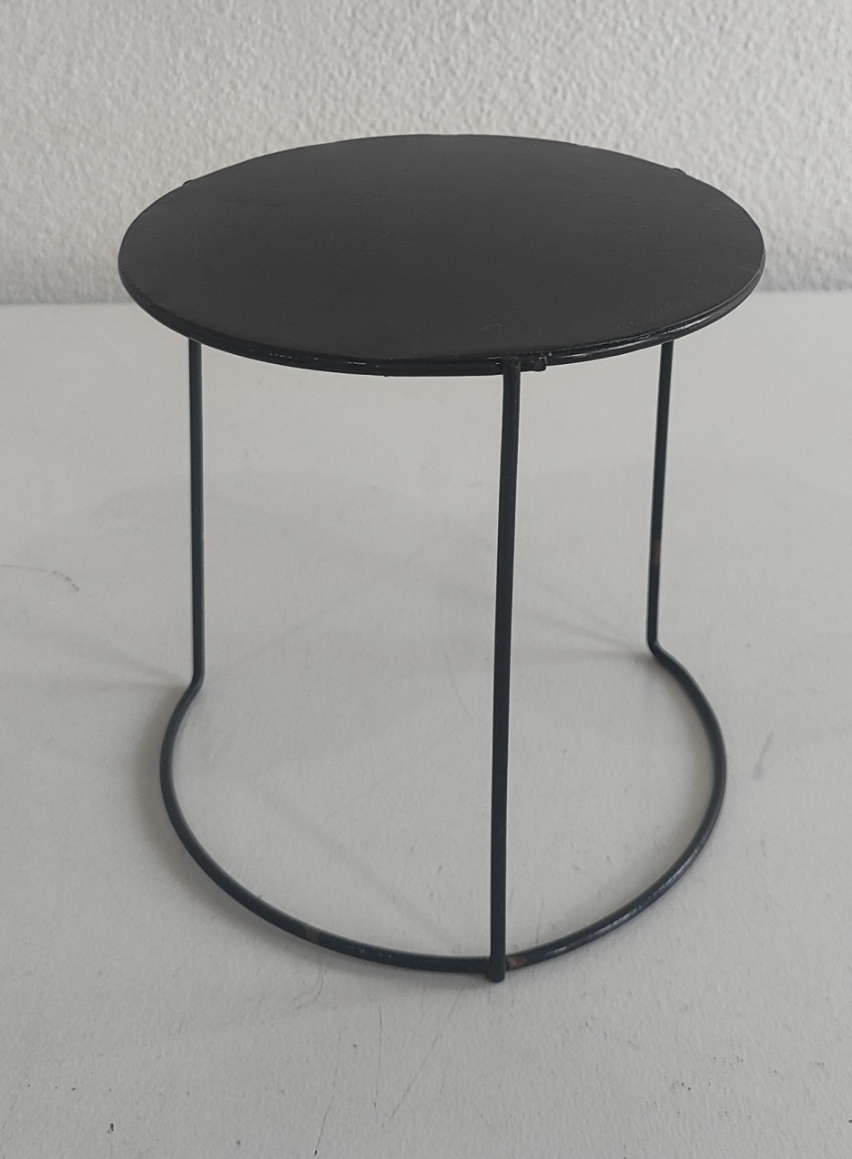 Suporte Para Doce Ferro Preto P - Wanusa Nunes Andrade
