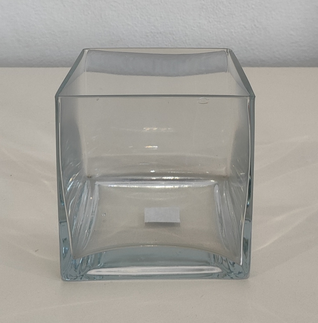 Vaso Quadrado Cristal M - Wanusa Nunes Andrade