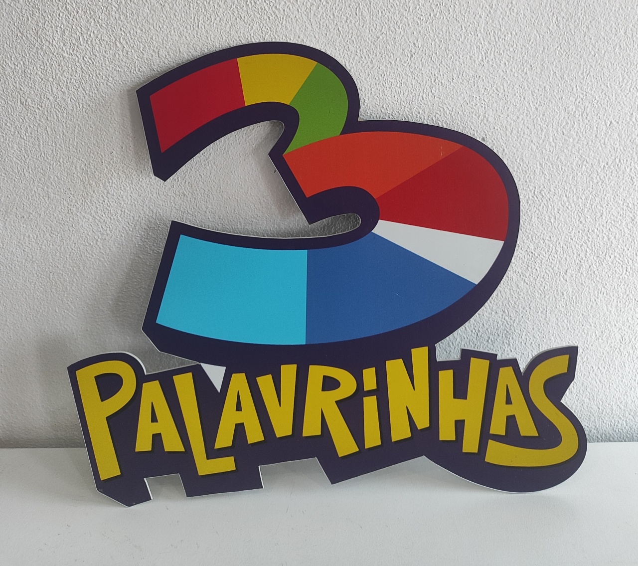 Display Mdf de Chão Três Palavrinhas  - Wanusa Nunes Andrade