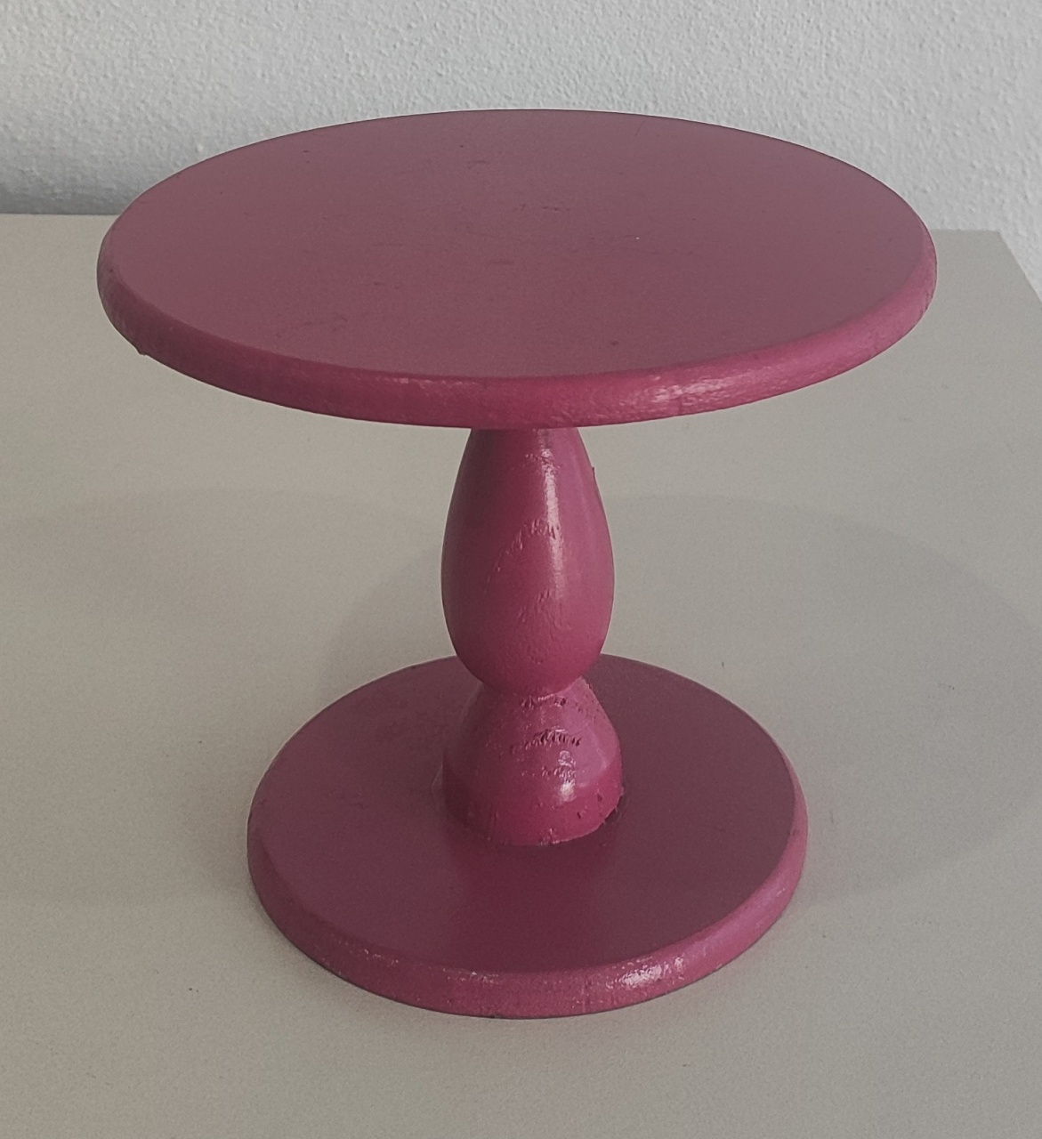 Suporte Para Doce Madeira P Pink - Wanusa Nunes Andrade