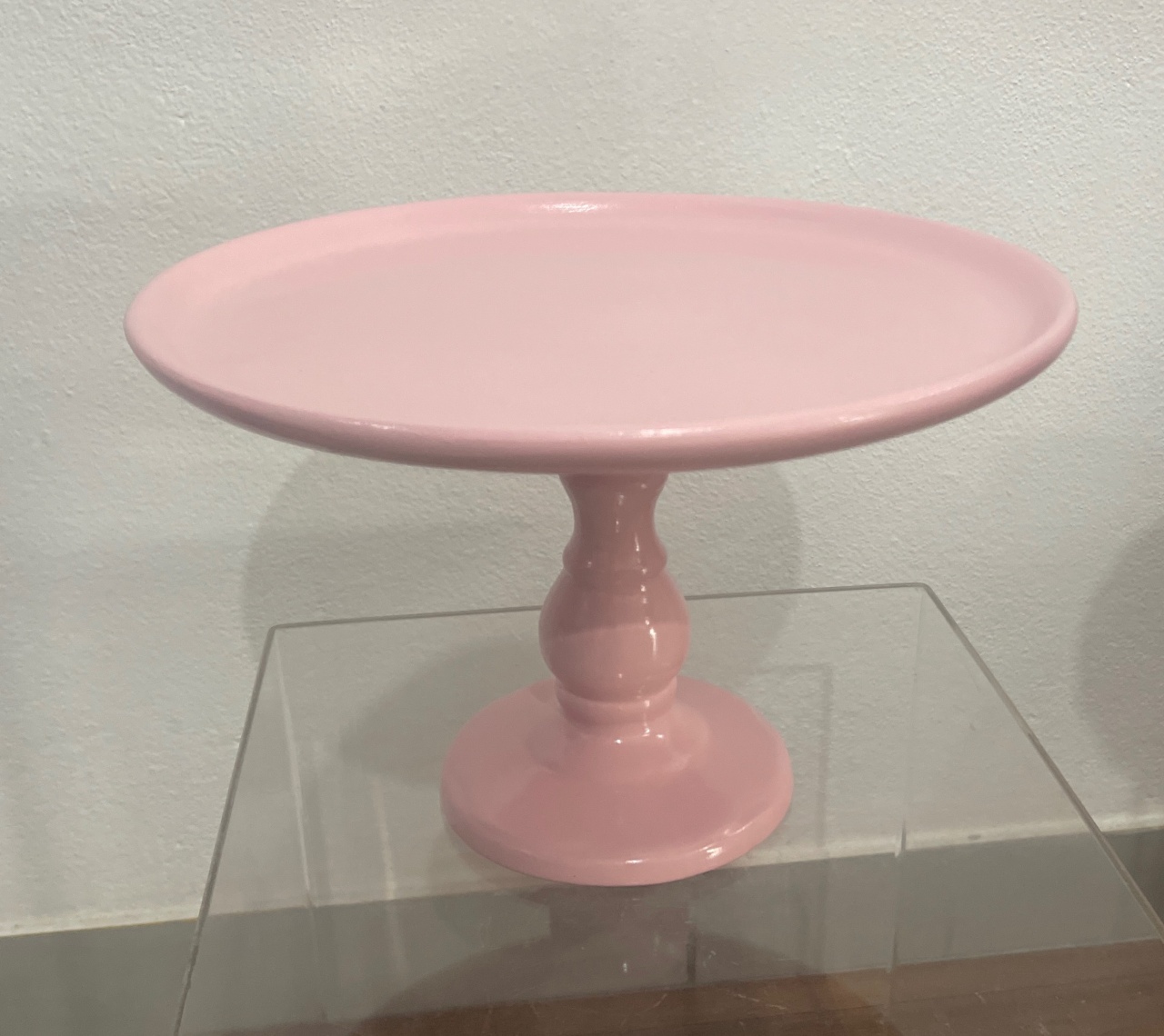 Boleira Alta Rosa 19X30Cm - Wanusa Nunes Andrade
