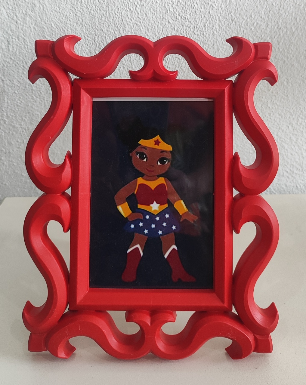 Porta Retrato Vermelho - Wanusa Nunes Andrade