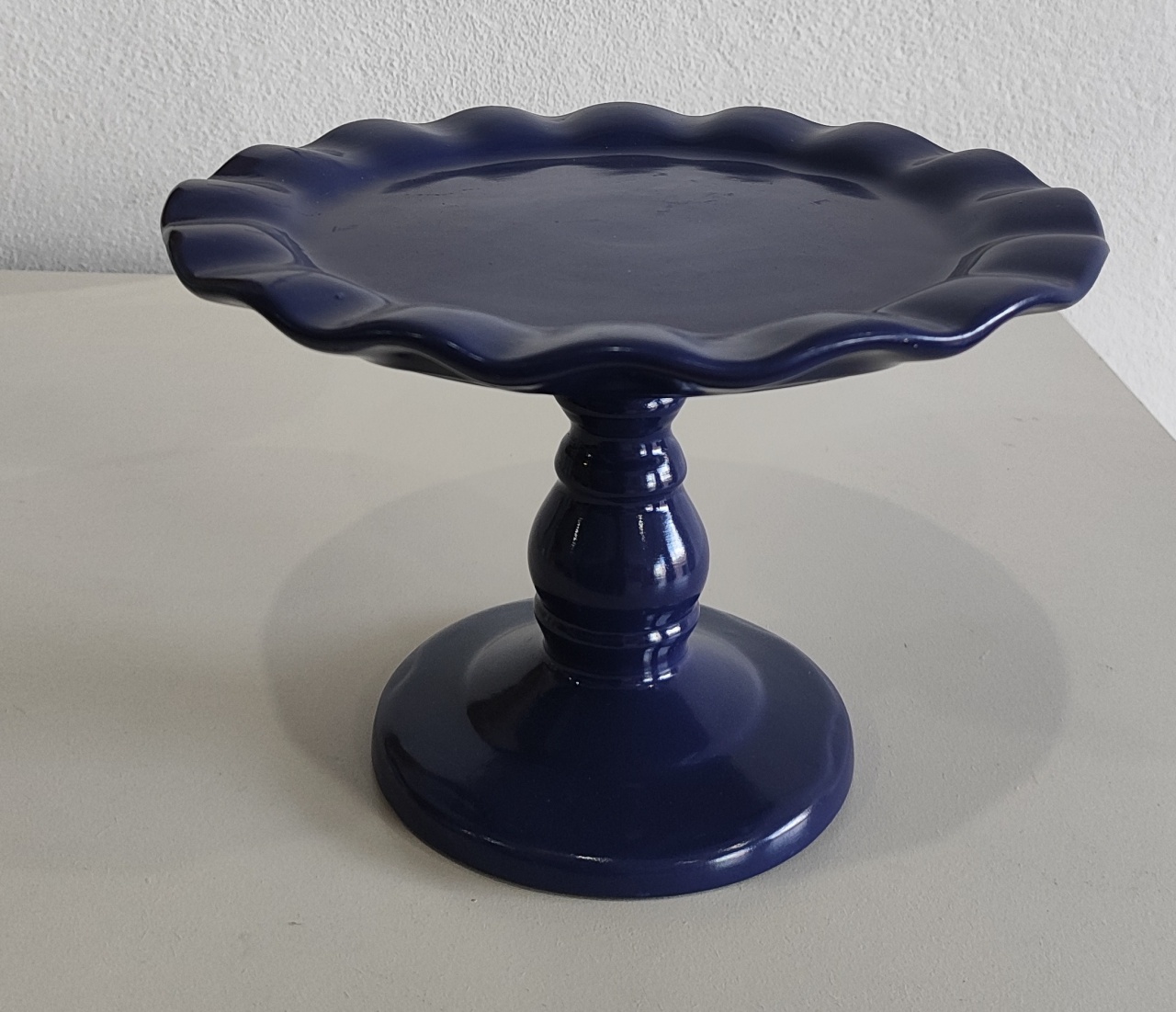 Boleira Alta Azul Royal 24×14Cm - Wanusa Nunes Andrade