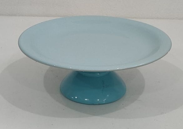 Boleira Baixa Azul 7X25Cm  - Wanusa Nunes Andrade