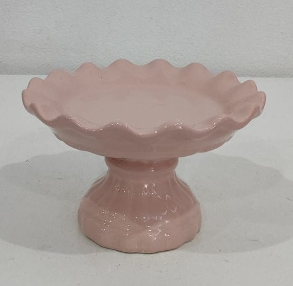 Suporte Para Doce Ondulada Rosa 7X18Cm - Wanusa Nunes Andrade