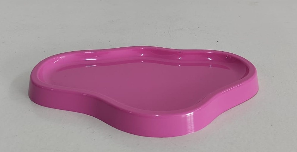 Bandeja Abs Orgânica Rosa - Wanusa Nunes Andrade