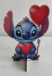 Display Mdf de Mesa Stitch Coração  - imagem 2