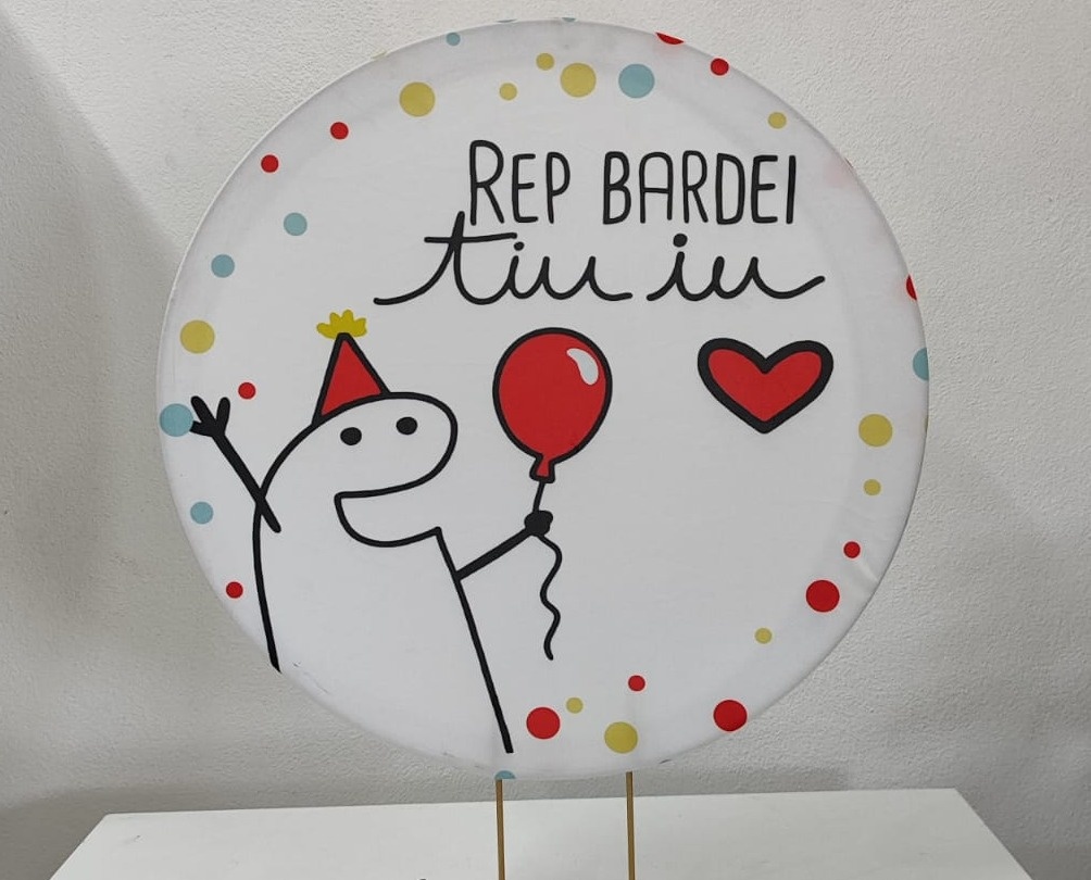 Painel 50Cm-Flork - Wanusa Nunes Andrade