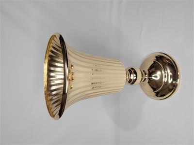 Vaso de Metal Espelhado - Nanda Pegue e Monte